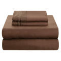 Queen Size Bed Sheets  1800 Thread Count  Fabric 4-Pieces Bed Linen